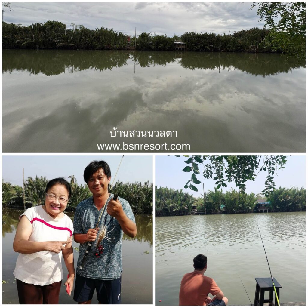 ที่พักตกปลาได้อัมพวา