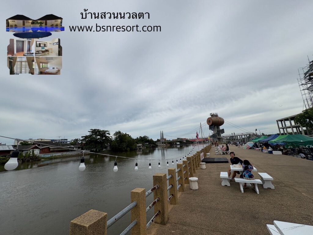 สะพานแขวนแม่กลอง, สะพานแขวนแม่กลอง สมุทรสงคราม, สะพานแขวนแม่กลอง วัดใหญ่